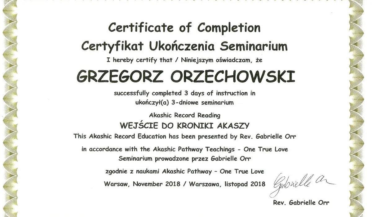Seminarium z Kronik Akaszy